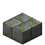 Mossy Stone Brick Slab image